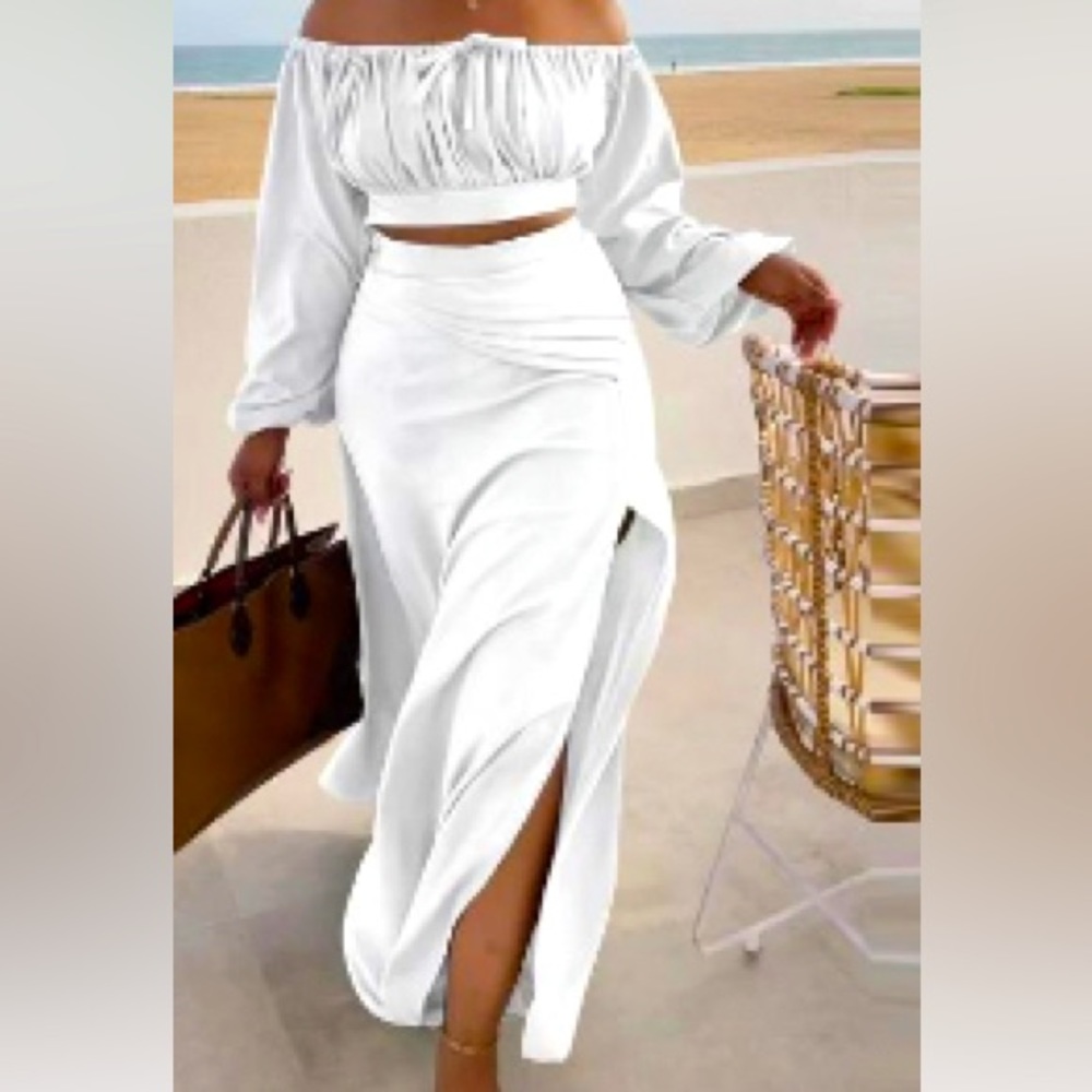 All White Now…..